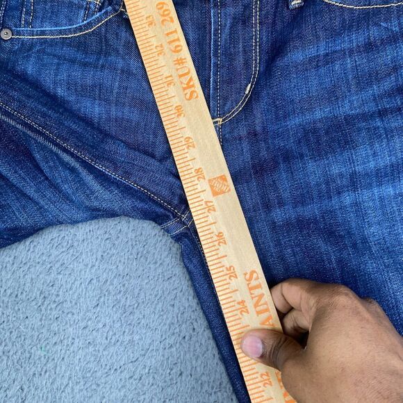 Citizens of Humanity Jeans Womens 26 Elson Mid Rise Straight Leg Blue Dark Wash - Picture 9 of 10